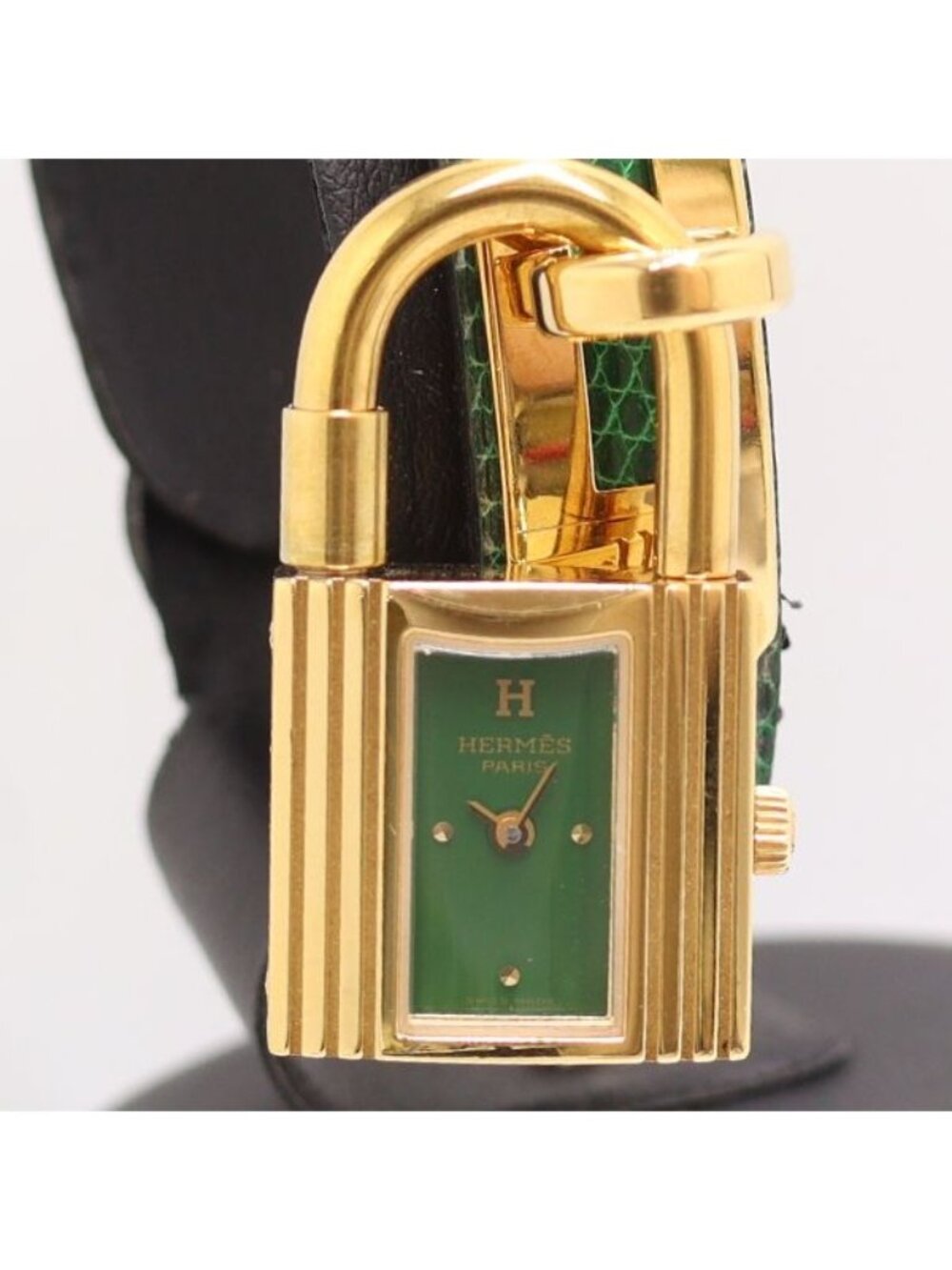 Hermes Kelly Watch Gold Dial
